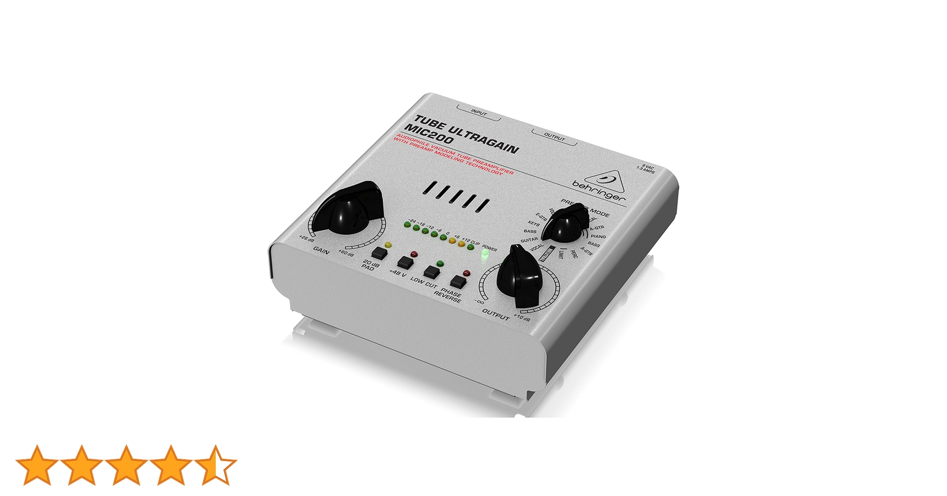 Amazon | BEHRINGER ミキサー MIC200 | マイクプリアンプ | 楽器